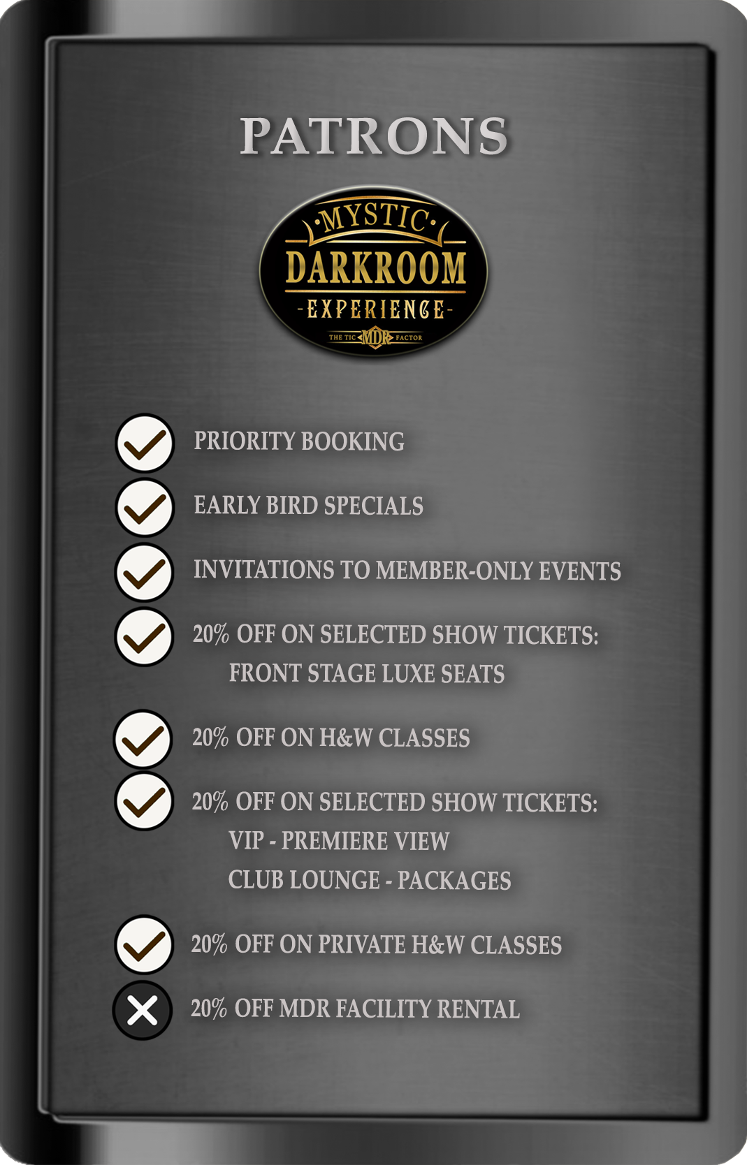 PATRONS